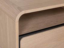 Nachttafel LAGO - Brushed Sand Oak Nature MBR-85-000009