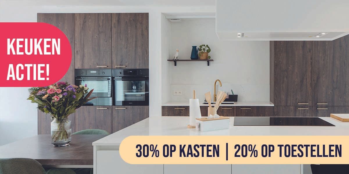 Promotieafbeelding Keukens -30% op kasten | -20% toestellen