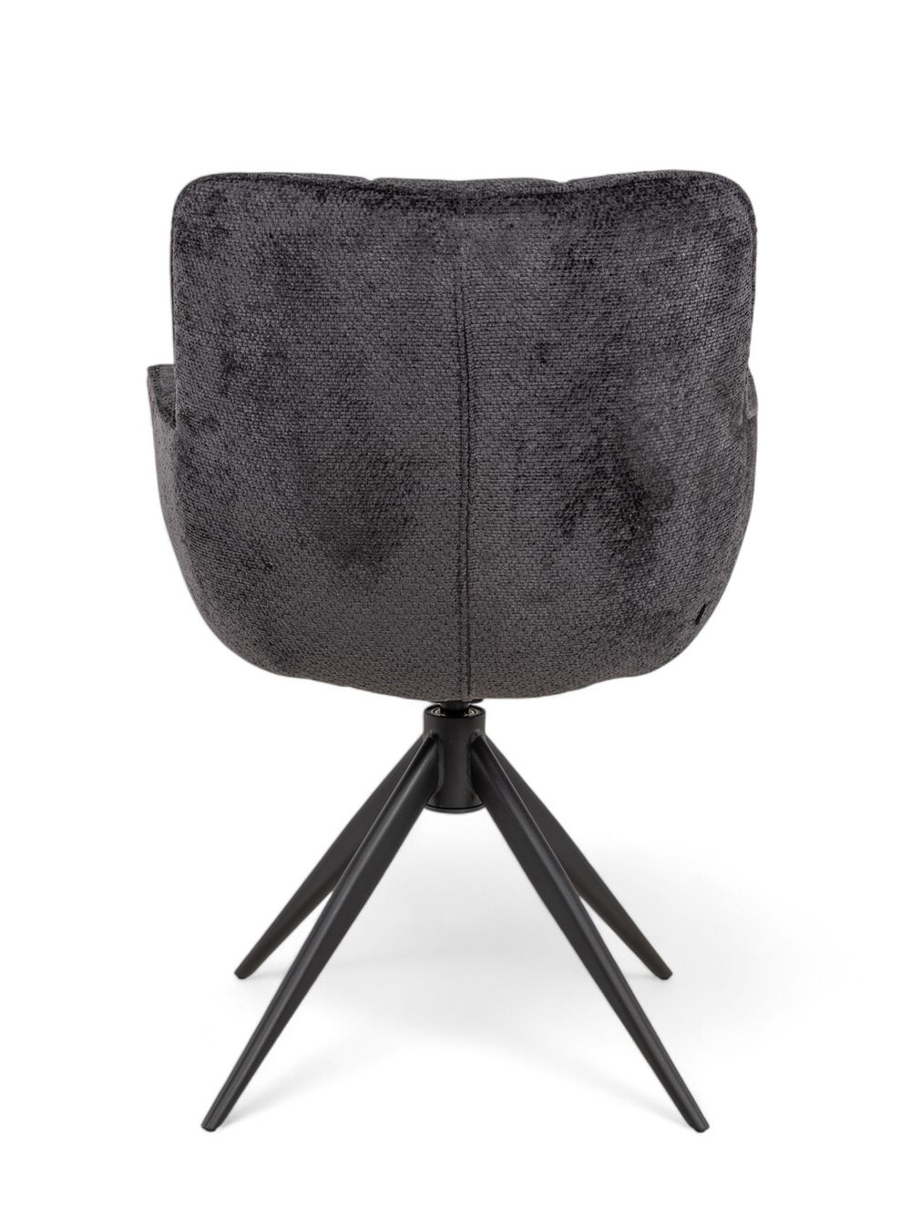 Set van 6 draaibare armstoellen REECE - Antraciet C-MXF-280-SET1