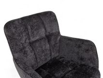 Set van 6 draaibare armstoellen REECE - Antraciet C-MXF-280-SET1