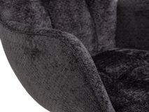 Set van 6 draaibare armstoellen REECE - Antraciet C-MXF-280-SET1