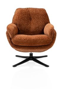 Draaifauteuil DENSA - Koper HEH 43099-KOP