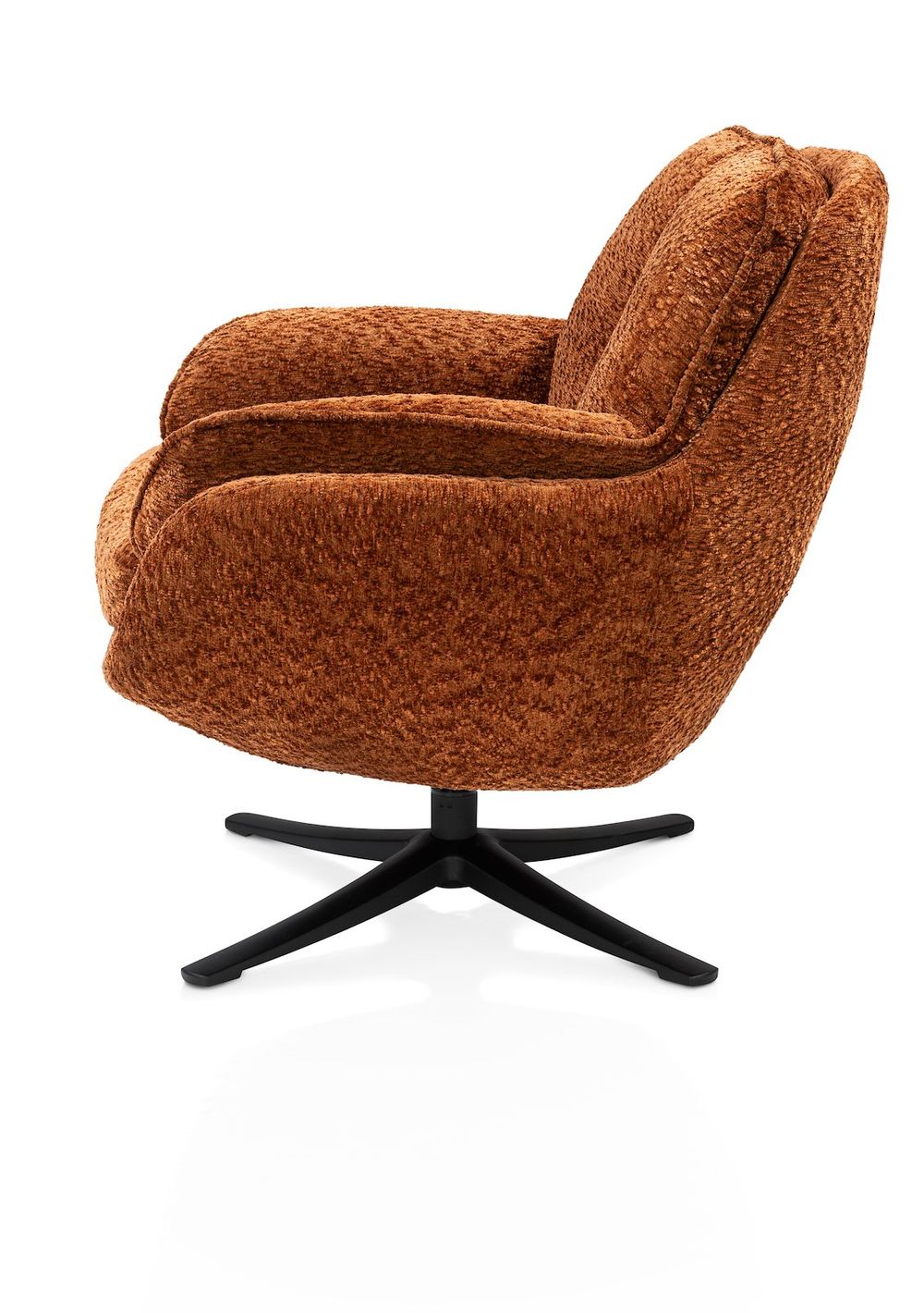 Draaifauteuil DENSA - Koper HEH 43099-KOP