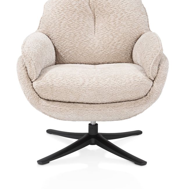 Draaifauteuil DENSA - Crème