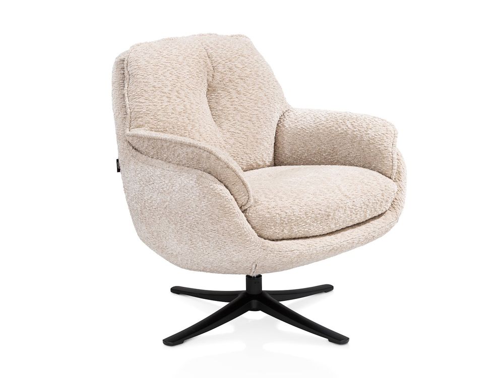 Draaifauteuil DENSA - Koper HEH 43099-CRE
