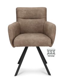 Armstoel CALLA - Bruin XLC-38-0000001