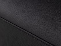 Hoekzetel BRADLEY - Zwart leder C-DDV-19-HKS2