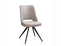 Draaibare eetkamerstoel IAN - Lichtgrijs HEH 55175LGR