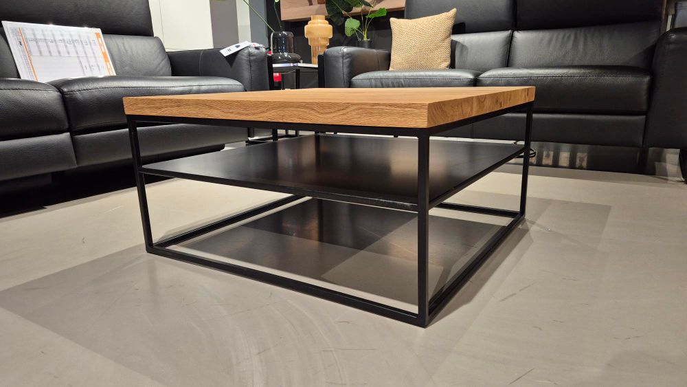 Salontafel SQUARE - Eik RIV ST OAK