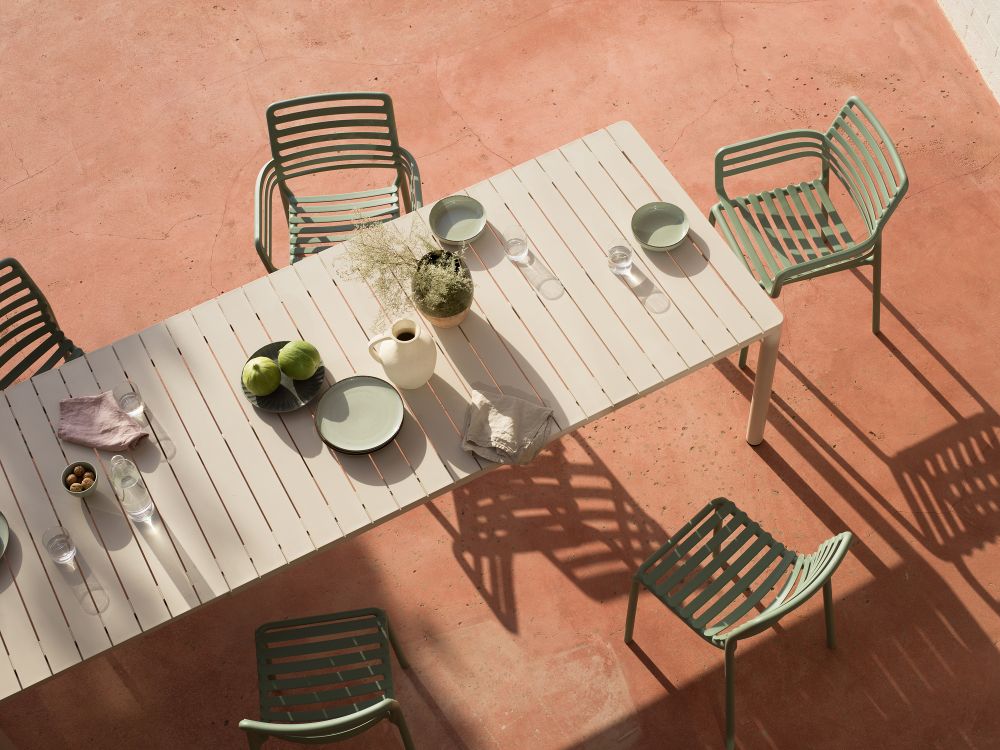 Uitschuifbare tuintafel TEVERE - Corda NRD 4966924000