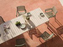 Uitschuifbare tuintafel TEVERE - Corda NRD 4966924000