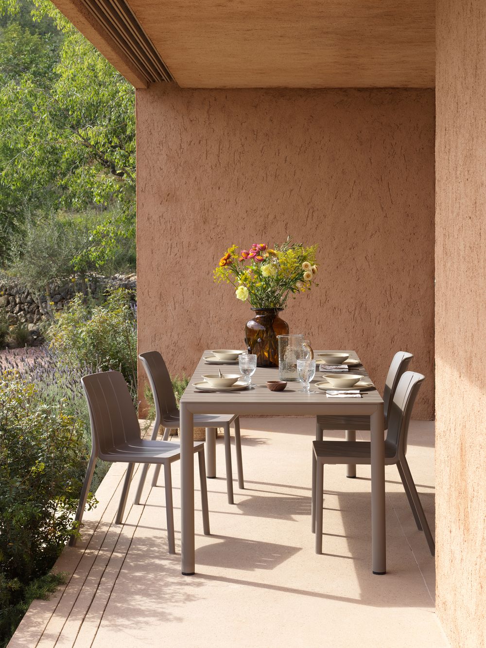 Uitschuifbare tuintafel TEVERE - Corda NRD 4945910000