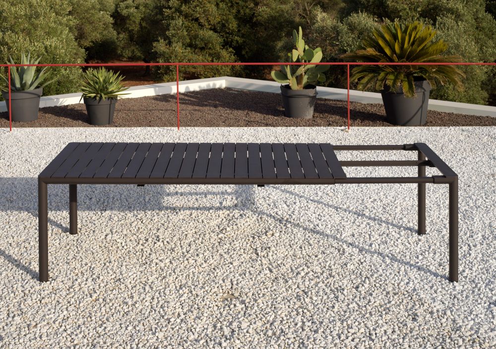 Uitschuifbare tuintafel TEVERE - Corda NRD 4965202000