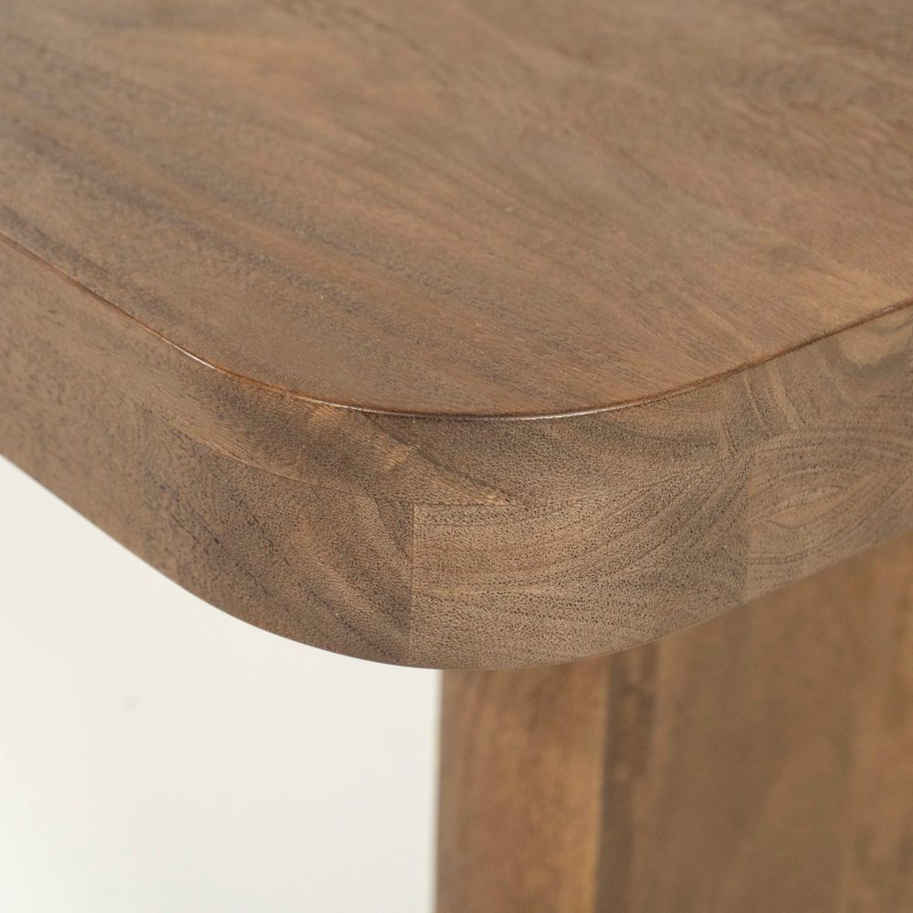 Eetkamertafel EDWARD - Mangohout ELO 96427