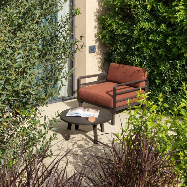 Loungefauteuil MAXIMO - Basalto/Canella