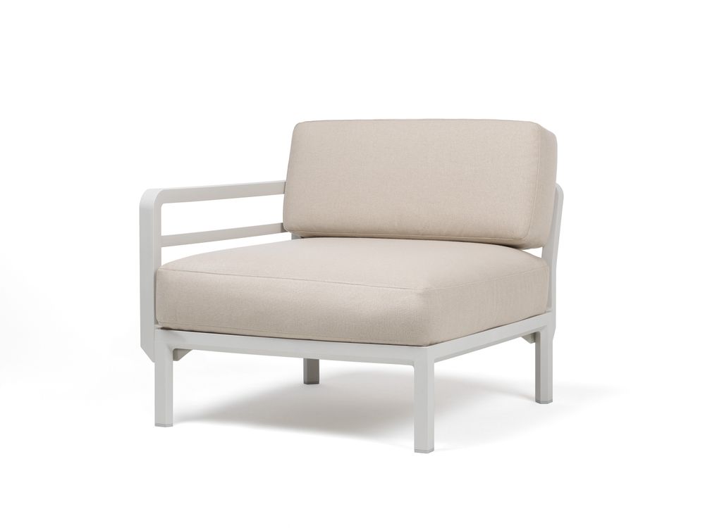 Lounge-eindelement rechts MAXIMO - Gesso/Perla NRD 4018229213-LI