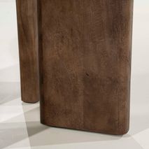 Eetkamertafel LANDO - Marmer/Mangohout ELO 96517