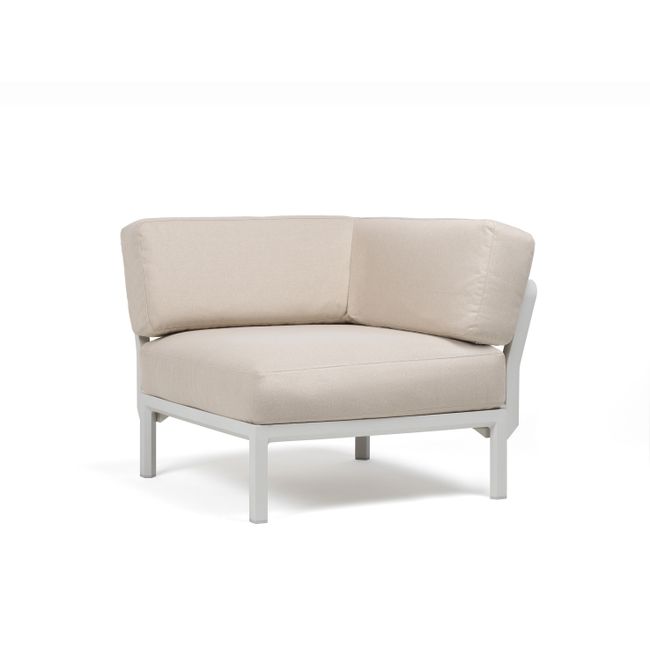 Lounge-hoekelement MAXIMO - Gesso/Perla