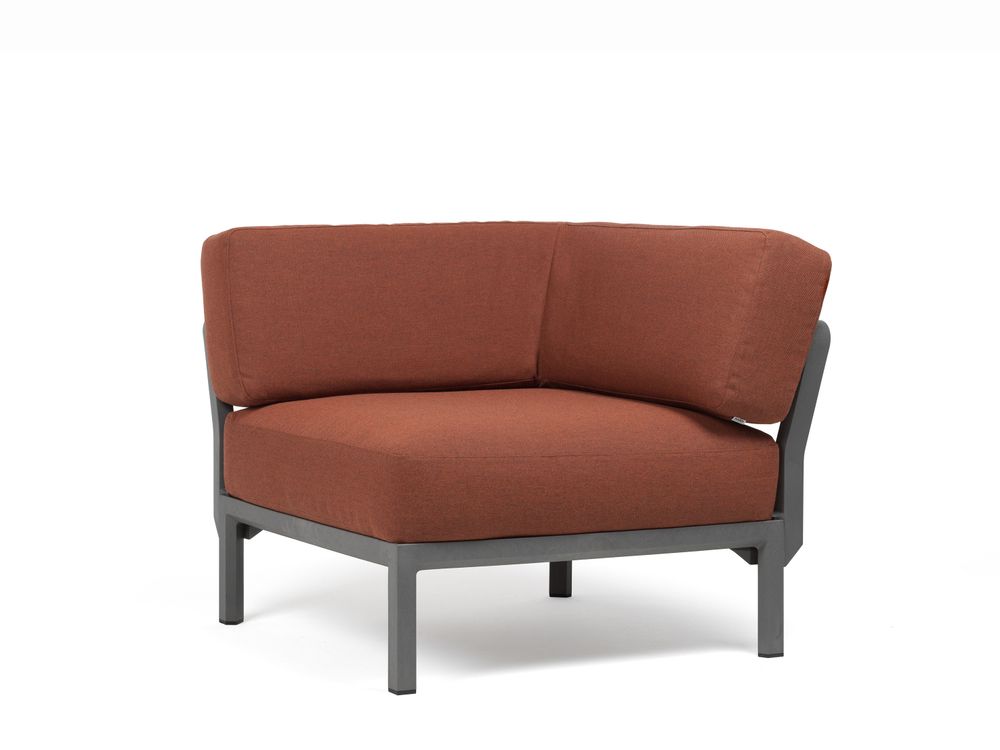 Lounge-hoekelement MAXIMO - Basalto/Cannella NRD 4018425219