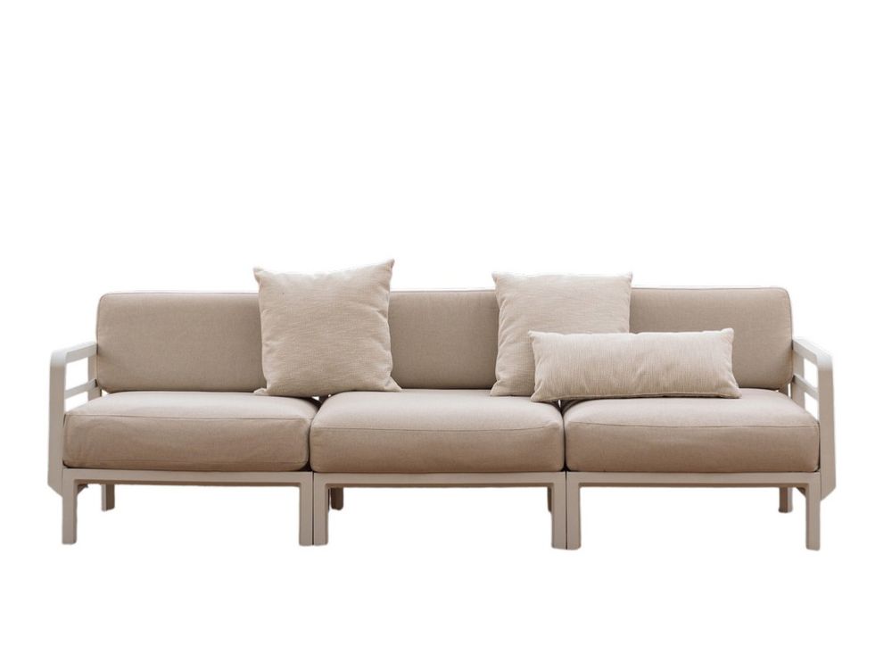 Lounge 3-zit MAXIMO - Gesso/Perla C-NRD-14-SET1