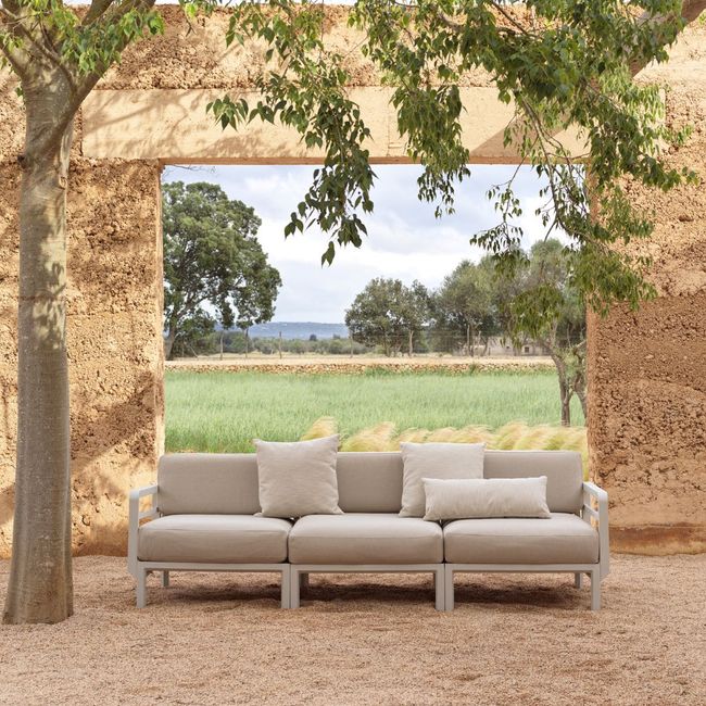 Lounge 3-zit MAXIMO - Gesso/Perla