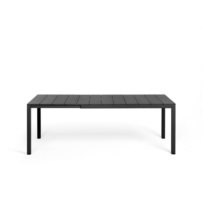 Uitschuifbare tuintafel RIO - Tortora aluminium