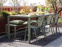 Tuinset VONDEL 214 cm - Groen C-ZVR VONDEL TUINSET GR2