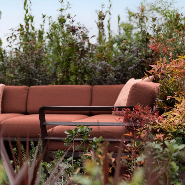 Lounge-eindelement rechts MAXIMO - Basalto/Cannell