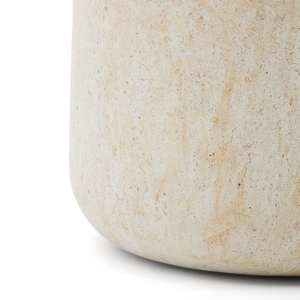 Bijzettafel DRASI - Travertijnlook KAV O00027CE39