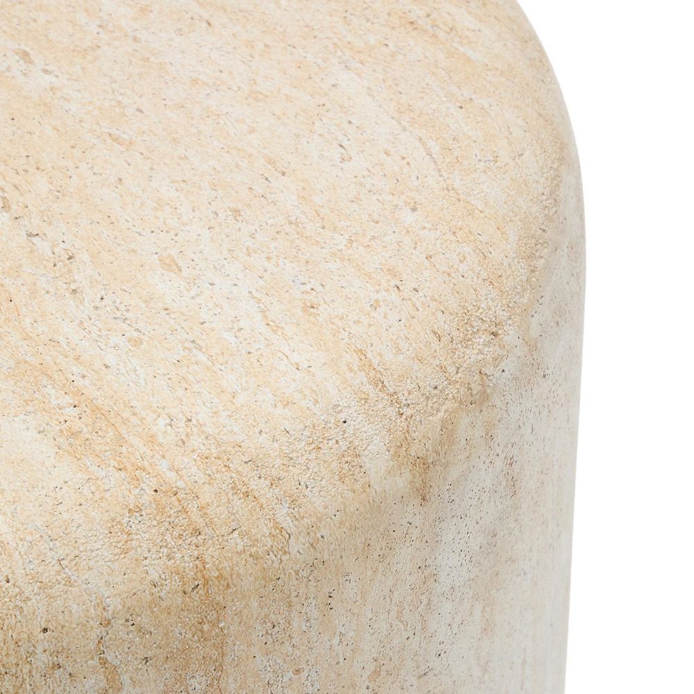 Bijzettafel DRASI - Travertijnlook KAV O00027CE39