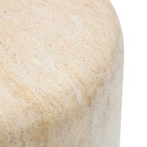 Bijzettafel DRASI - Travertijnlook KAV O00027CE39