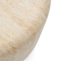 Bijzettafel DRASI - Travertijnlook KAV O00027CE39