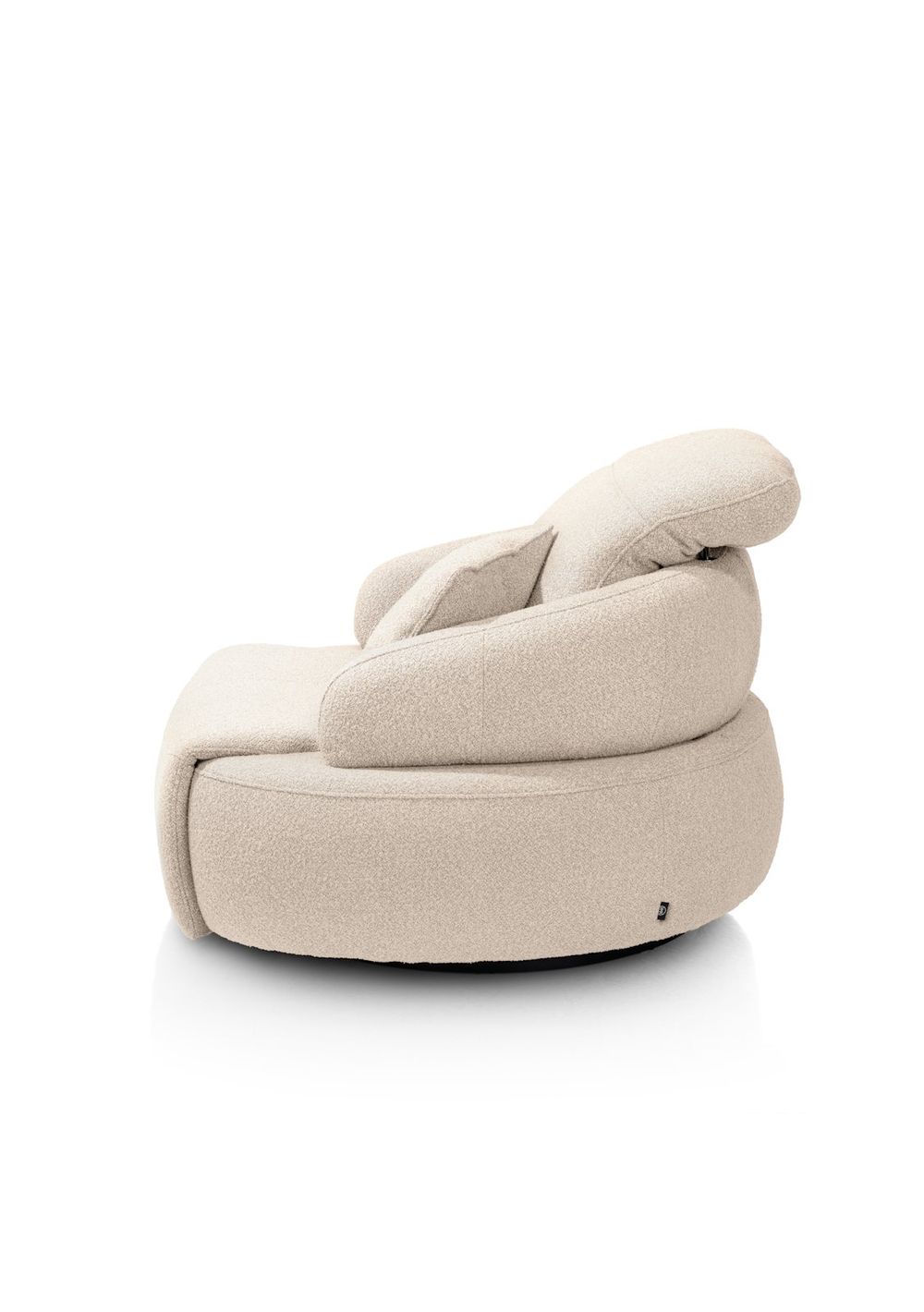 Draaibare relaxfauteuil HOLLYWOOD XL - Beige HEH 49056-BEI