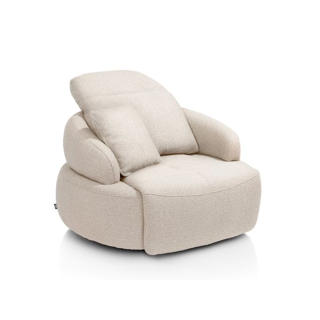 Draaibare relaxfauteuil HOLLYWOOD XL - Beige