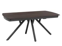 Uitschuifbare eetkamertafel NOVELLO - Clay eikenfi XOO 51812-CLA