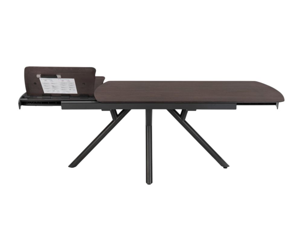 Uitschuifbare eetkamertafel NOVELLO - Clay eikenfi XOO 51812-CLA