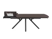 Uitschuifbare eetkamertafel NOVELLO - Clay eikenfi XOO 51812-CLA