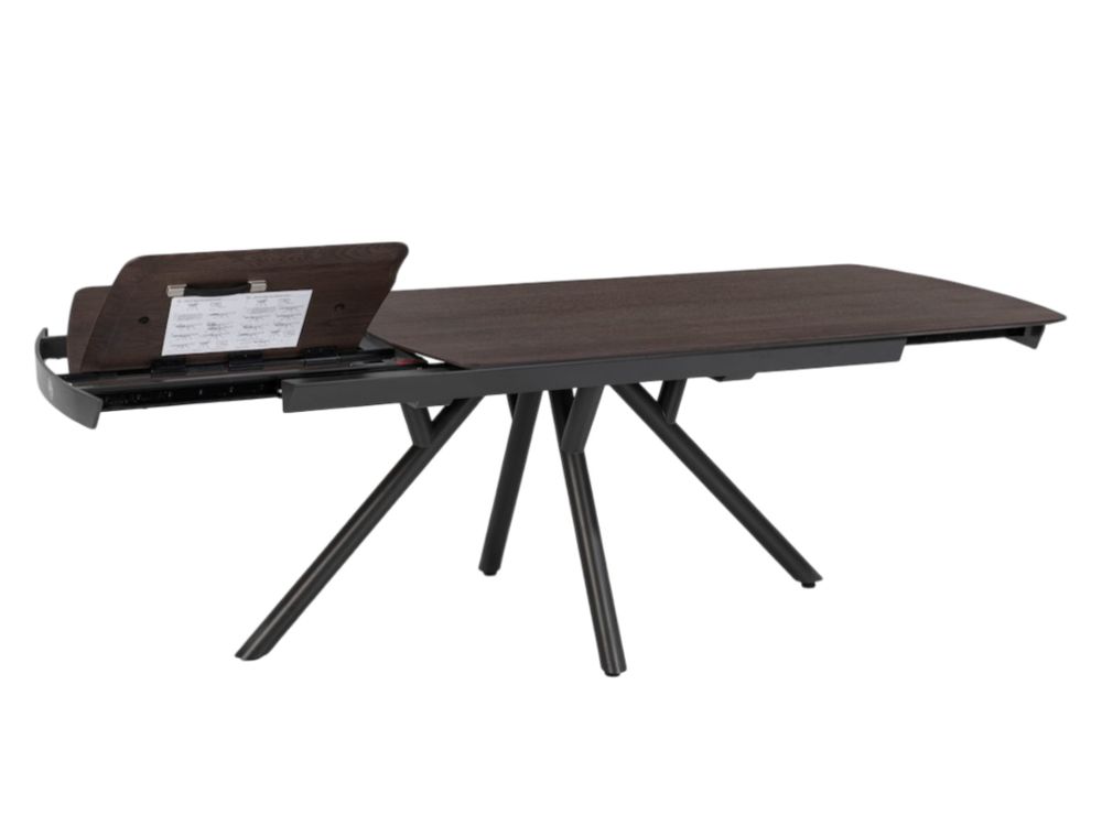 Uitschuifbare eetkamertafel NOVELLO - Clay eikenfi XOO 51812-CLA