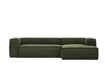 Hoekzetel BLOK - Groen corduroy KAV S752LN19