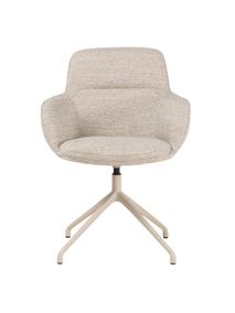 Draaibare armstoel MATEO - Crème HEH 48992-001