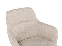 Draaibare armstoel MATEO - Crème HEH 48992-001