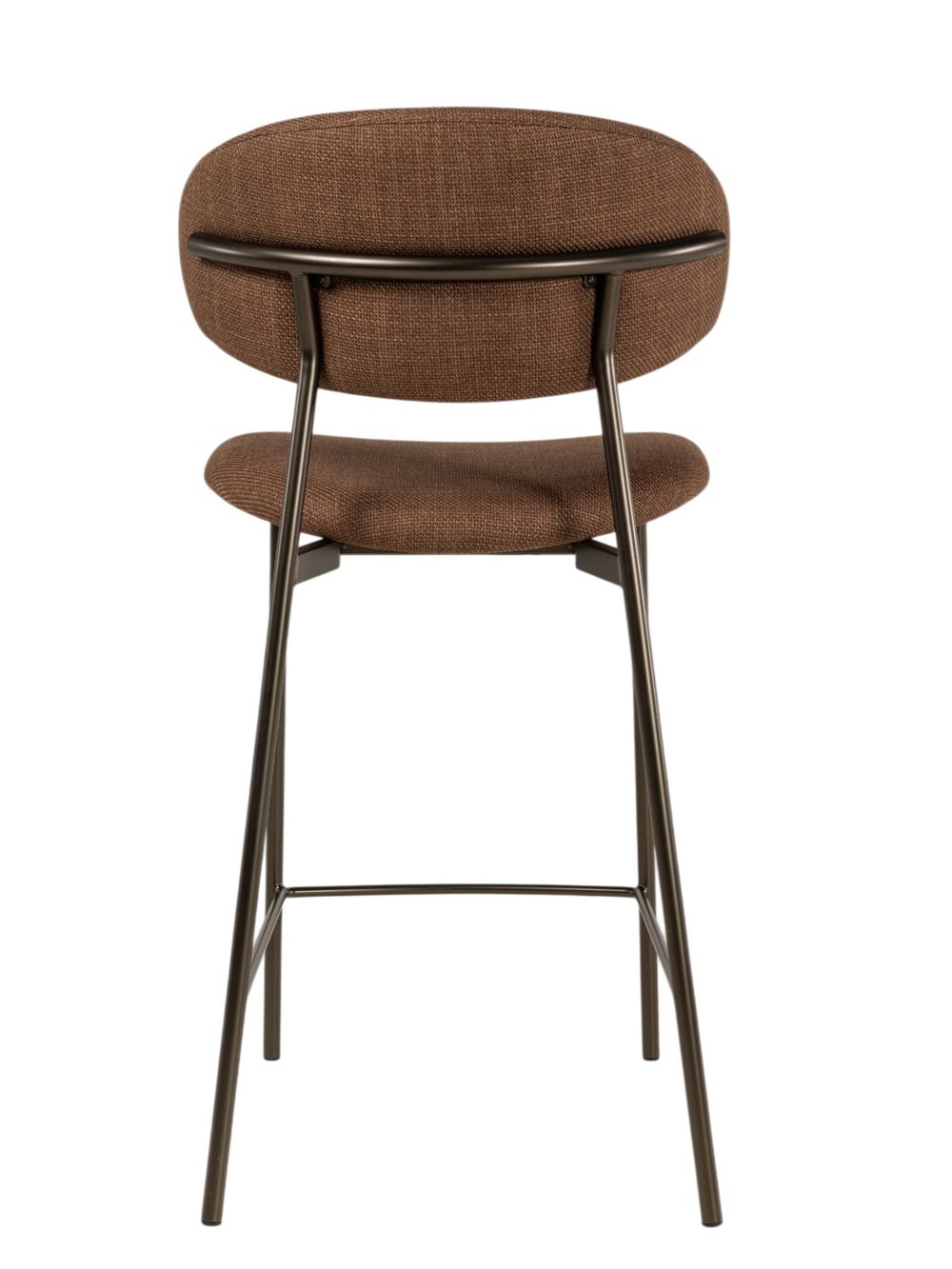 Barstoel BARLIVIO - Chocolate/Donker brons PFT-296-TZ1