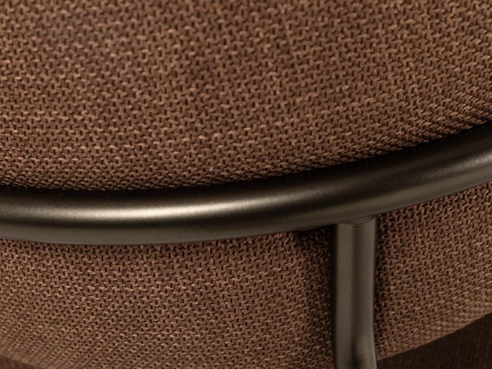 Barstoel BARLIVIO - Chocolate/Donker brons PFT-296-TZ1