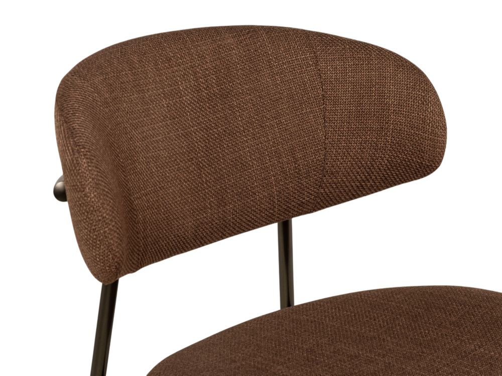 Barstoel BARLIVIO - Chocolate/Donker brons PFT-296-TZ1