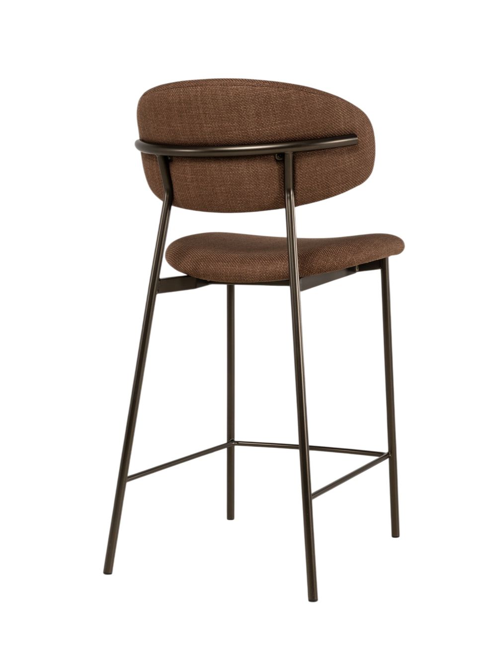 Barstoel BARLIVIO - Chocolate/Donker brons PFT-296-TZ1