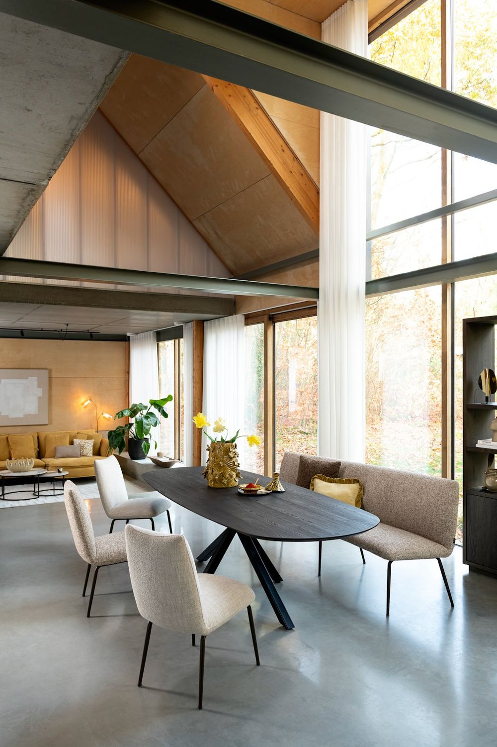 Eetkamerbank BOVINA - Koper HEH 55144-KOP