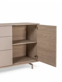 Eetkamerset DEVON - Misty Oak/Stone Grey C-MXF-298-SET1