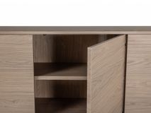 Eetkamerset DEVON - Misty Oak/Stone Grey C-MXF-298-SET1