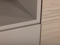 Eetkamerset DEVON - Misty Oak/Stone Grey C-MXF-298-SET1