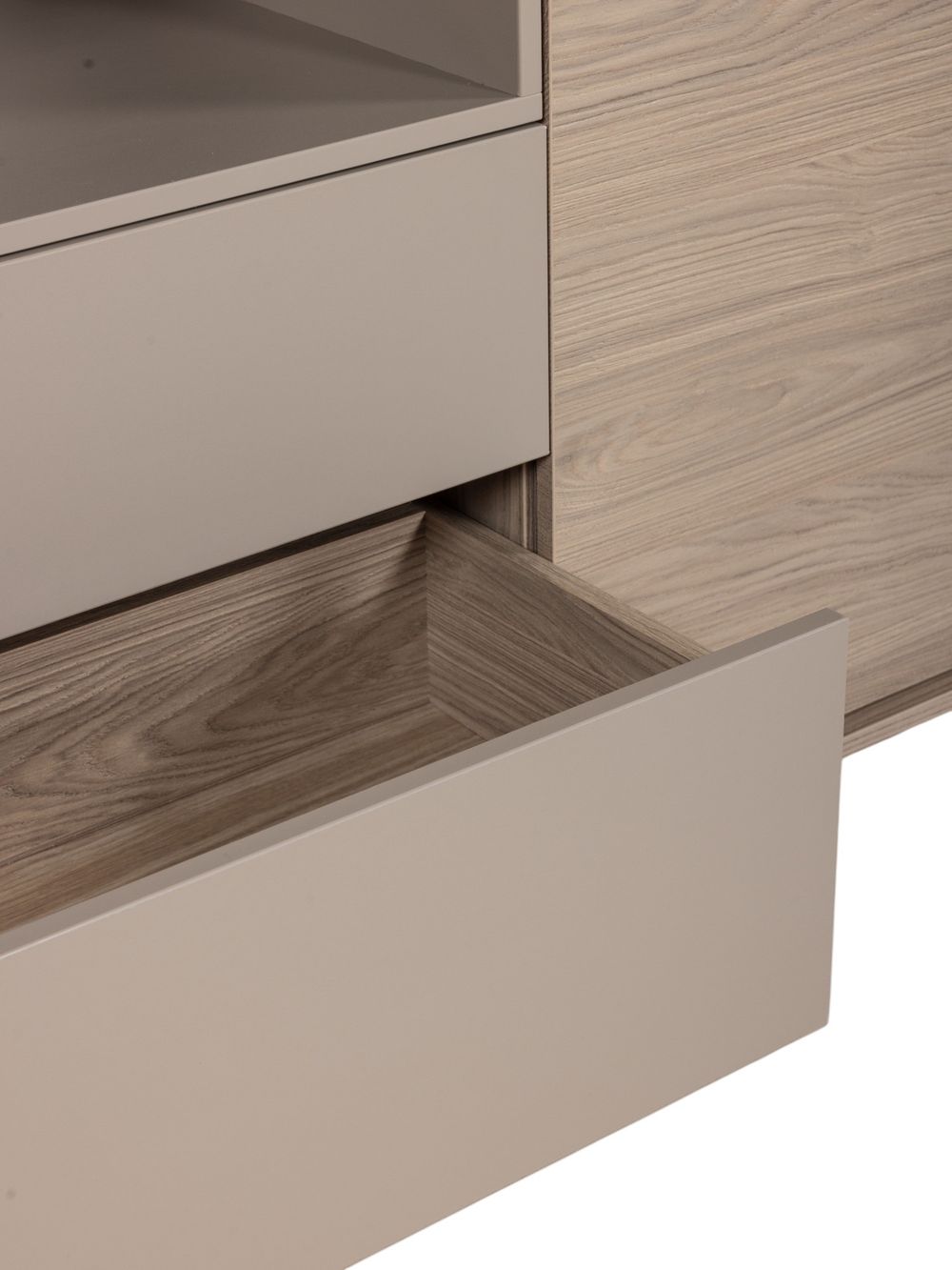 Eetkamerset DEVON - Misty Oak/Stone Grey C-MXF-298-SET1